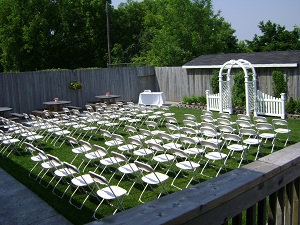 Ptbo Lions Centre - Courtyard - Wedding -300 wide