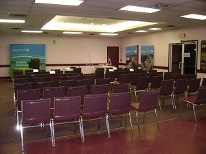 Ptbo Lions Centre - Swantson Room - Theatre Style -300 wide