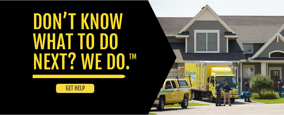Servicemaster Restore - Don't know what to do next?  We do.  Get help.